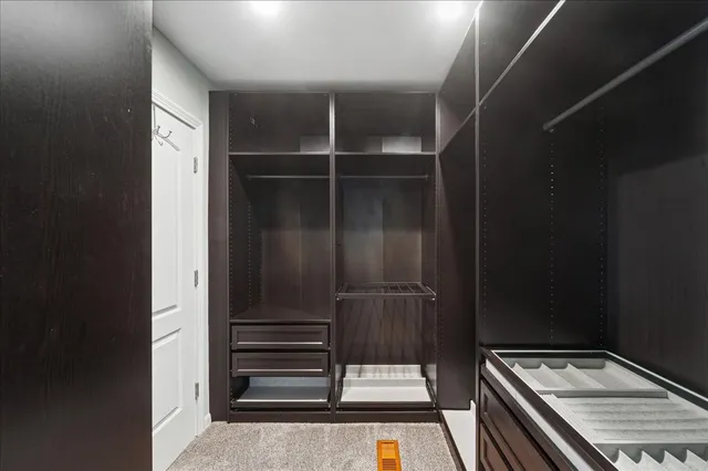 a view of walk in closet