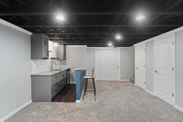 a view of a storage & utility room