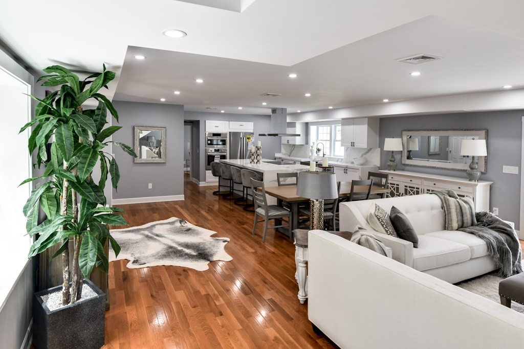 18 Damon Street, Unit 18 Wayland, MA 01778 - Photo 7 of 24 a living room with furniture and a potted plant