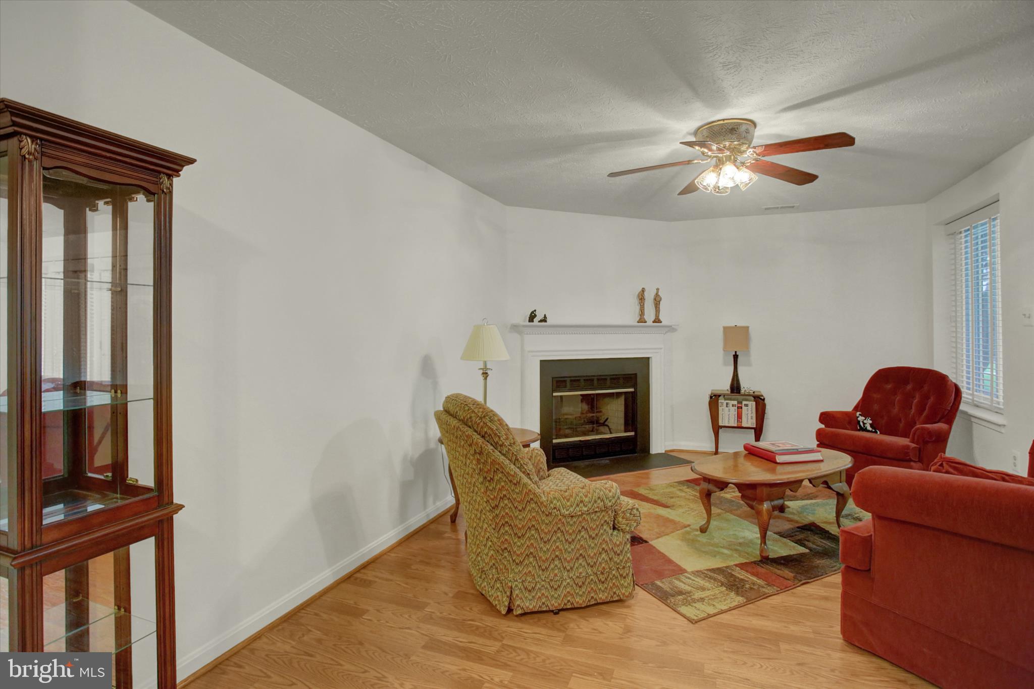 2108 Whitehall Road, Unit BC Frederick, MD 21702 - Photo 10 of 35 a living room with furniture and a fireplace