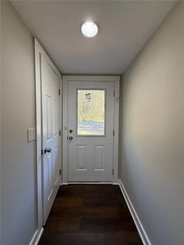 a view of storage and utility room