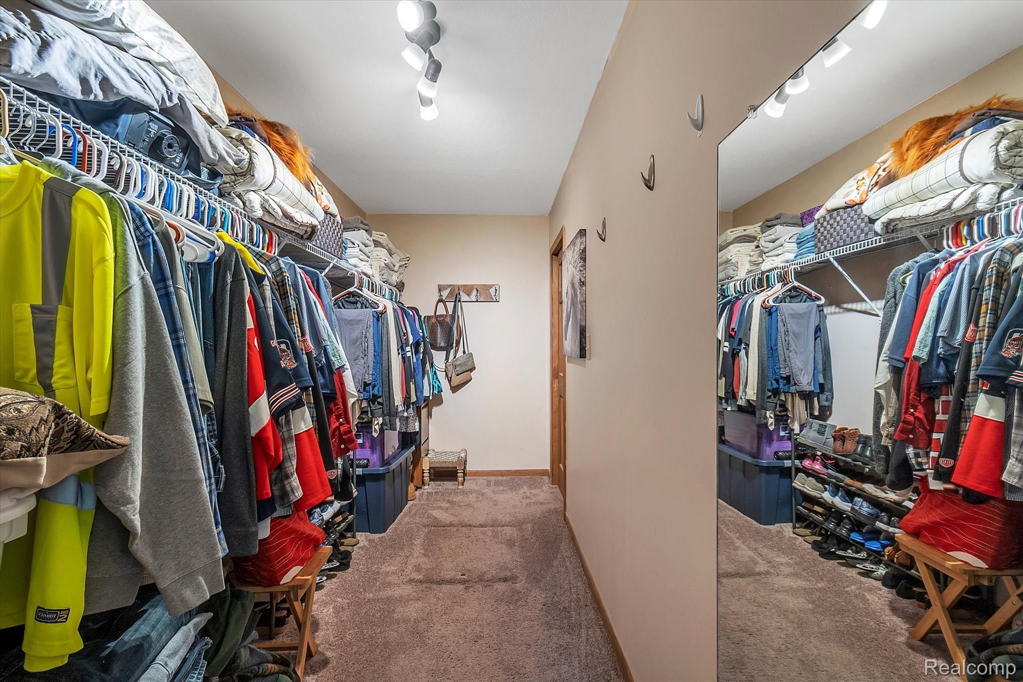 22115 Haggerty Road Belleville, MI 48111 - Photo 31 of 47 MASTER HUGE WALK IN CLOSET