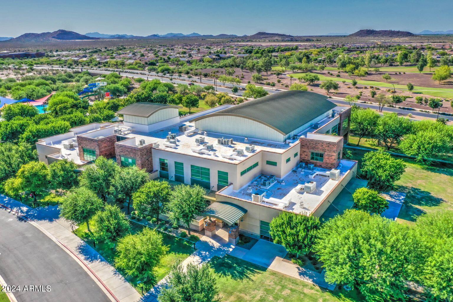 3307 North Riverside Drive Florence, AZ 85132 - Photo 23 of 35 an aerial view of a house with a garden