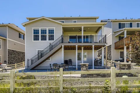 front view of a building with a small yard
