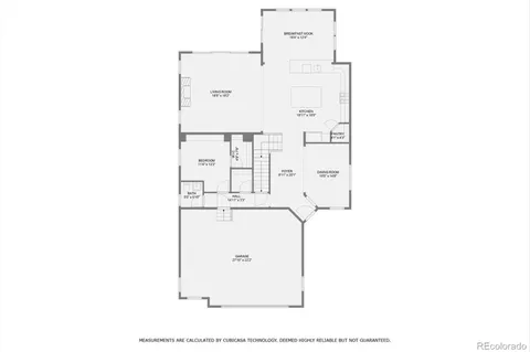 a picture of a floor plan