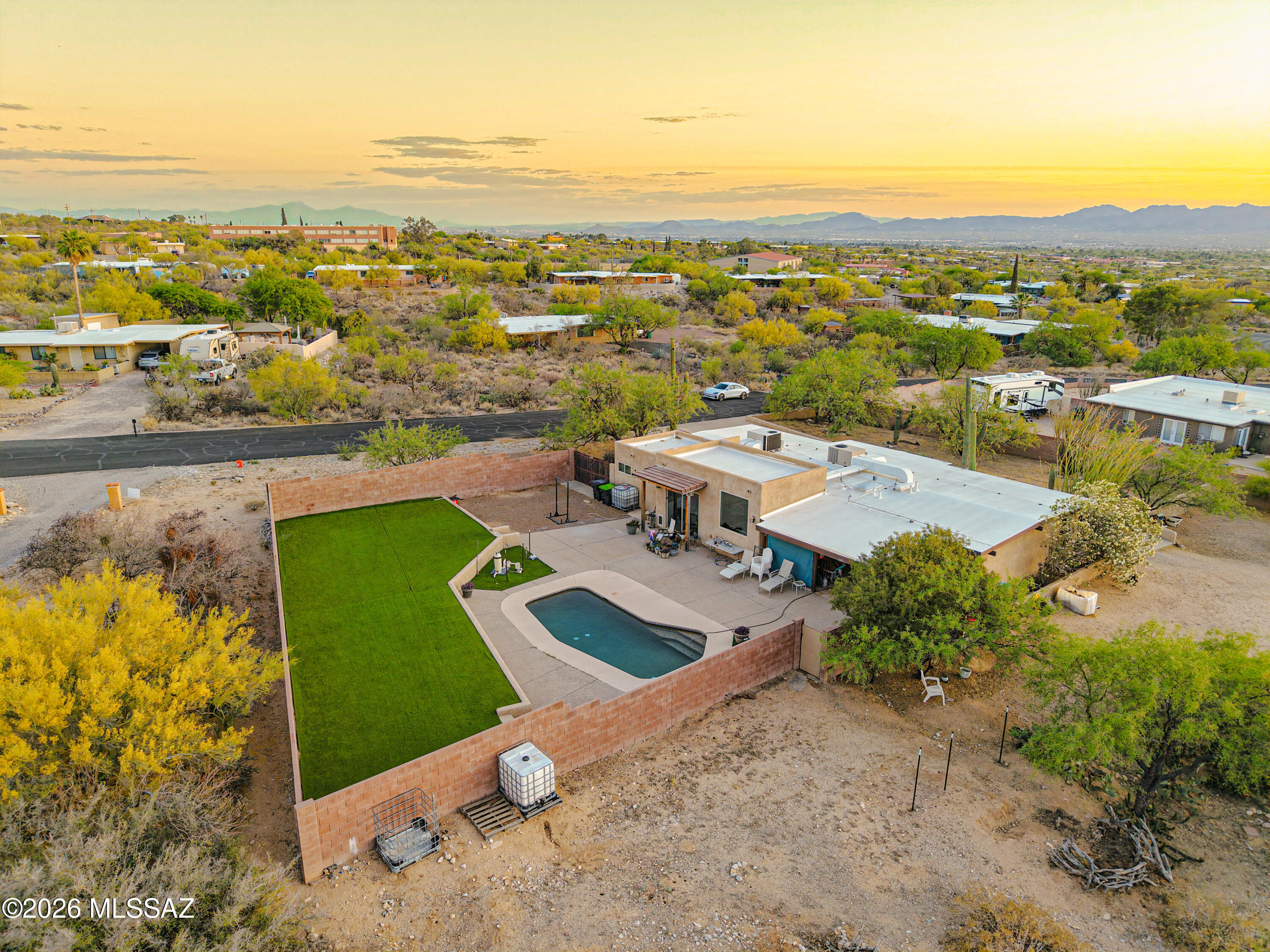 545 East Rancho Catalina Place Tucson, AZ 85704 - Photo 4 of 13 an aerial view of a city