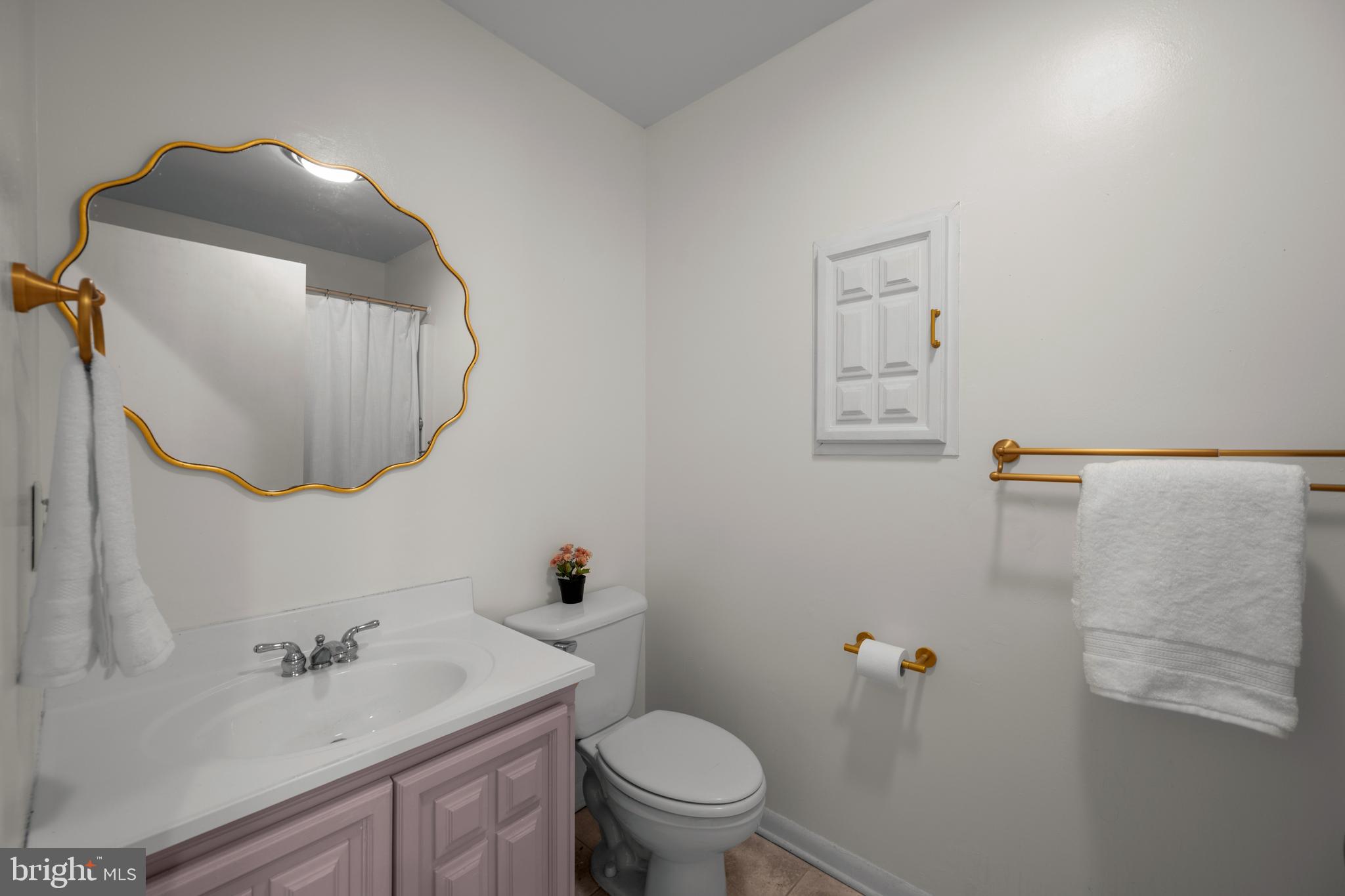 932 Western Chapel Road Westminster, MD 21157 - Photo 33 of 48 a bathroom with a sink toilet and mirror