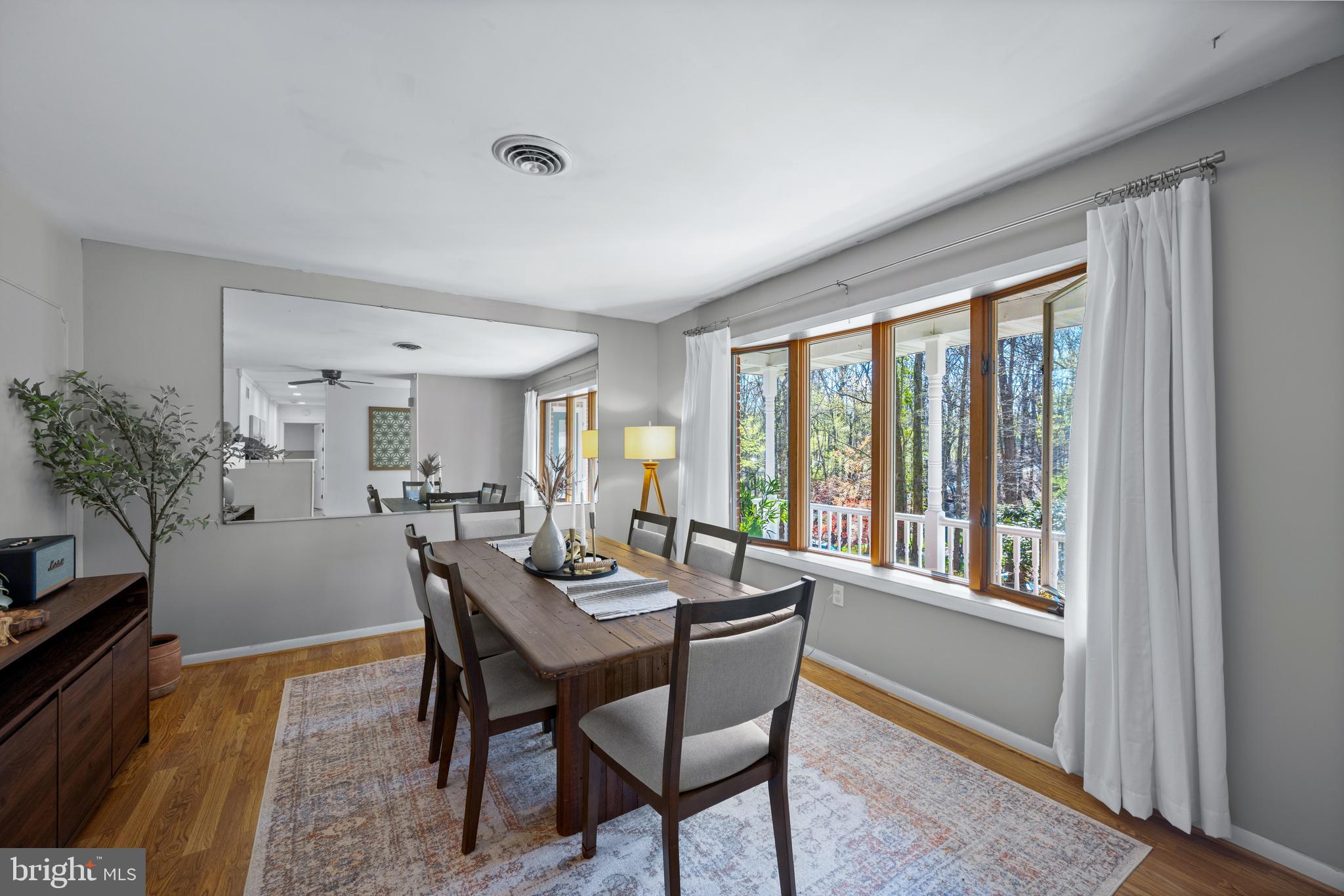 932 Western Chapel Road Westminster, MD 21157 - Photo 7 of 46 Dining room with bowed casement window