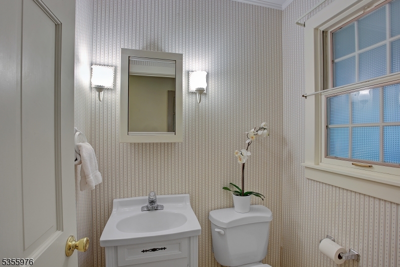 14 William Barnes Road Flemington, NJ 08822 - Photo 20 of 31 a bathroom with a sink a toilet and mirror