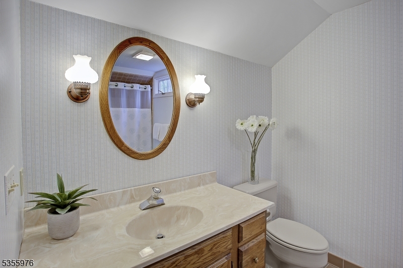 14 William Barnes Road Flemington, NJ 08822 - Photo 26 of 31 a bathroom with a toilet a sink and a mirror