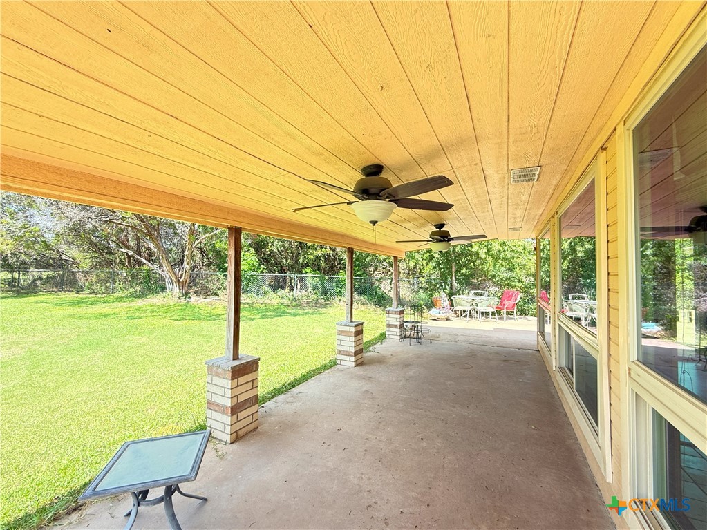 659 County Road 4744 Kempner, TX 76539 - Photo 34 of 48 a view of a patio with swimming pool