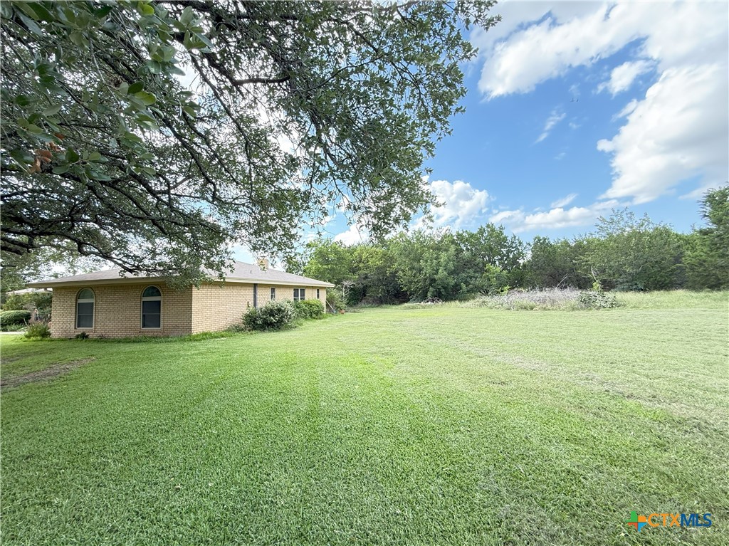 659 County Road 4744 Kempner, TX 76539 - Photo 39 of 48 View of the side yard, the remaining 1+ acres remain natural