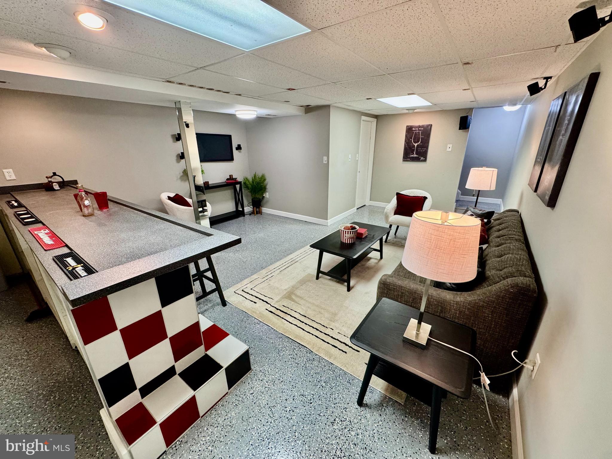 1002 Elbridge Way Severn, MD 21144 - Photo 23 of 49 Fun bar area, fridge, lights, ready for fun times!