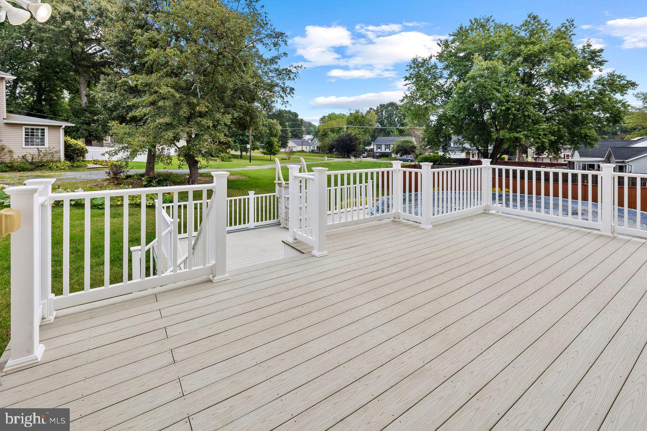 1002 Elbridge Way Severn, MD 21144 - Photo 44 of 49 Spacious outdoor deck area