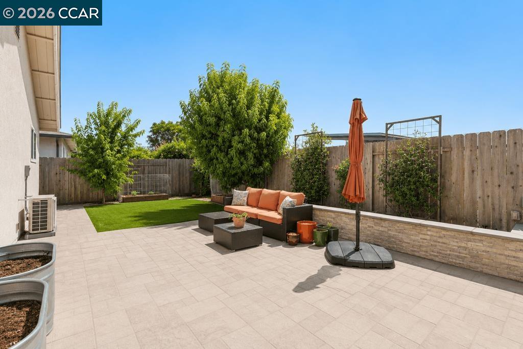 6844 Lancaster Road Dublin, CA 94568 - Photo 20 of 29 Photo taken prior to patio being powerwashed. Patio has been powerwashed. See original photo at end.