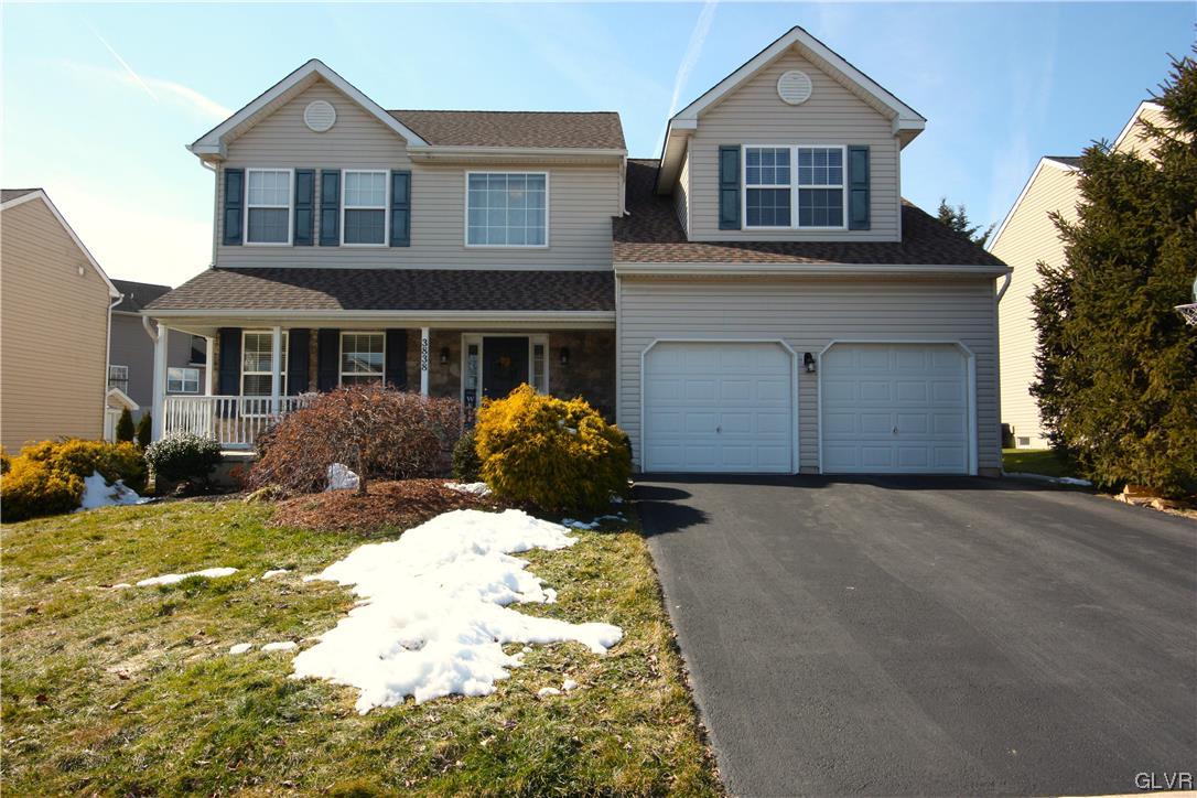 3838 Rittenhouse Road Lower Macungie Township, PA 18062 - Photo 1 of 26 a view of a house with a yard covered in snow