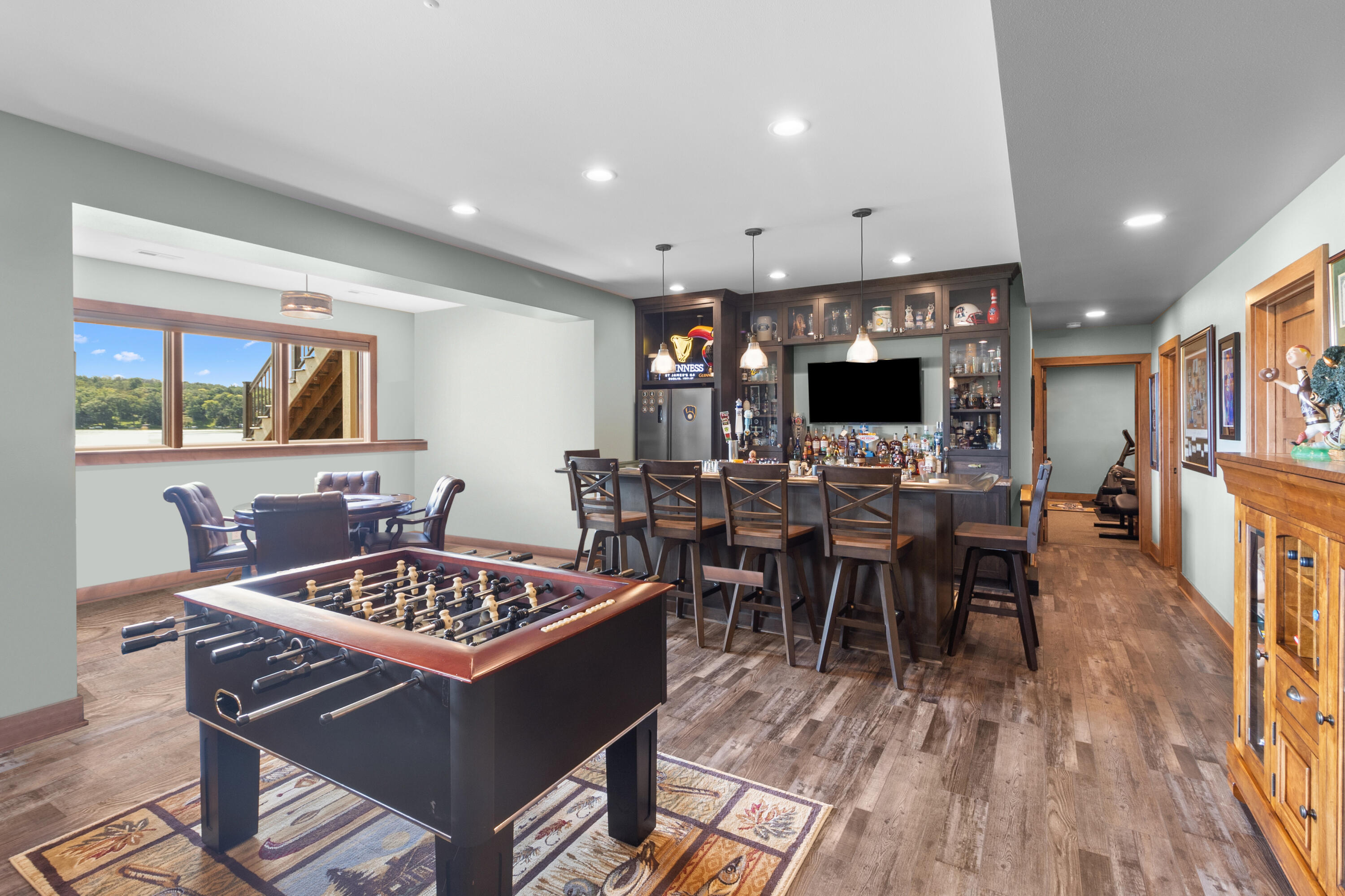 W1411 North Blue Spring Lake Drive Palmyra, WI 53156 - Photo 25 of 53 Family room area