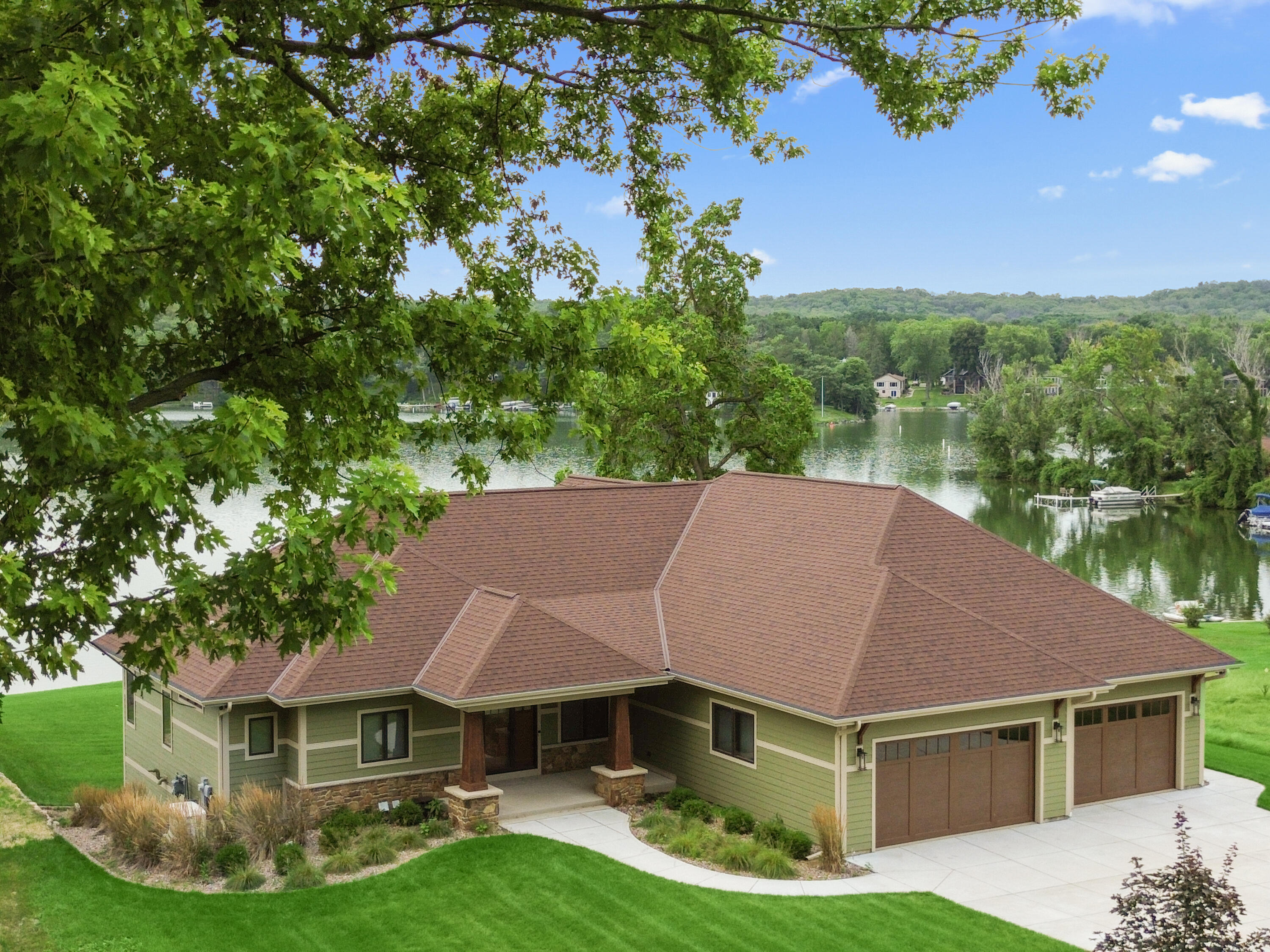 W1411 North Blue Spring Lake Drive Palmyra, WI 53156 - Photo 49 of 53 Front view of house