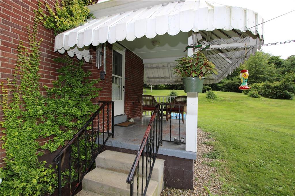 8 Momeyer Road Monongahela, PA 15063 - Photo 11 of 25 Great Covered Side Porch off of Kitchen