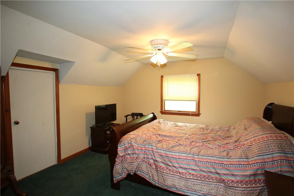 8 Momeyer Road Monongahela, PA 15063 - Photo 16 of 25 Another 12x11 Bedroom on 2nd Level w/ 4x7 Walk-in Closet plus another Closet & additional Attic Eaves Storage areas