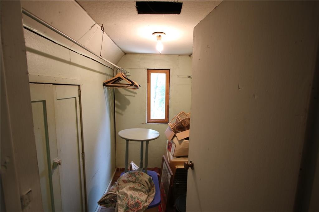 8 Momeyer Road Monongahela, PA 15063 - Photo 17 of 25 Nice 7x4 Walk-in Closet in Upstairs Bedroom w/ attic eaves for additional storage