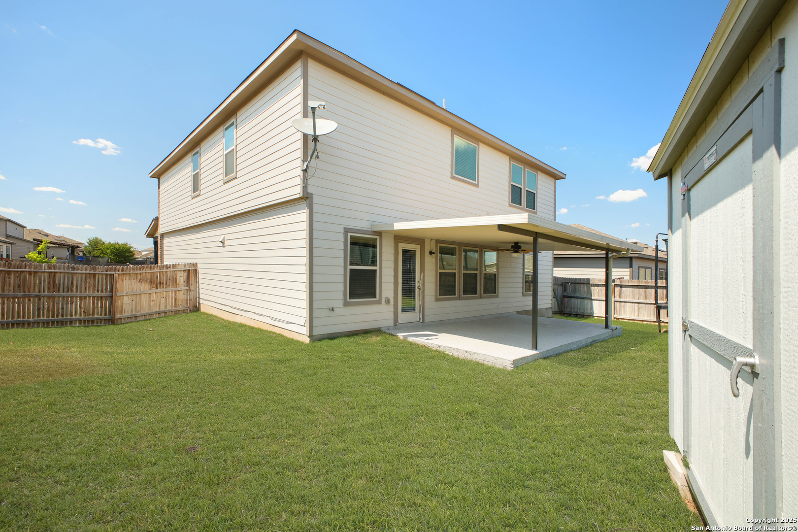 6908 Opus Lane Converse, TX 78109 - Photo 37 of 41 a view of a house with backyard and garden