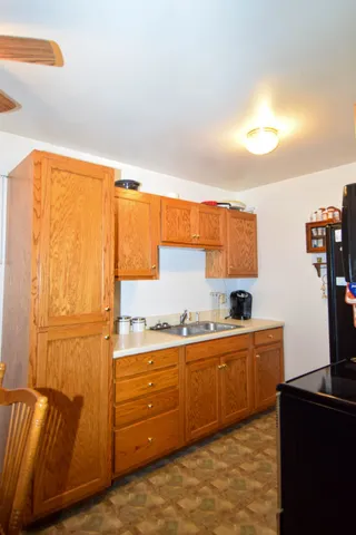 a room with storage and utility