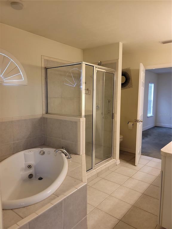 6312 Northwest 109th Place Alachua, FL 32615 - Photo 10 of 17 a bathroom with a bathtub and a shower