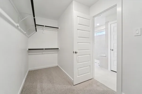 a view of walk in closet