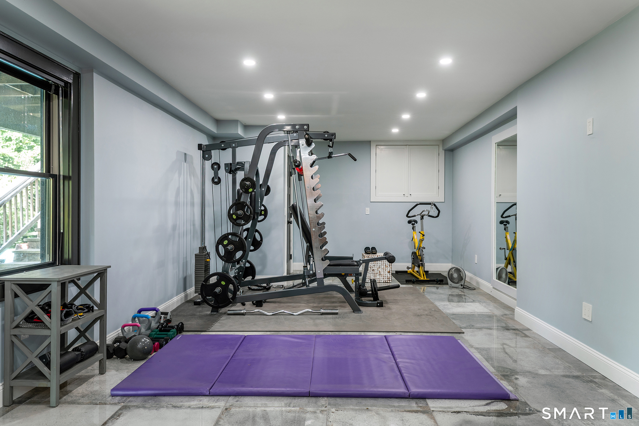 145 Pine Hill Road New Fairfield, CT 06812 - Photo 12 of 35 a view of a room with gym equipment
