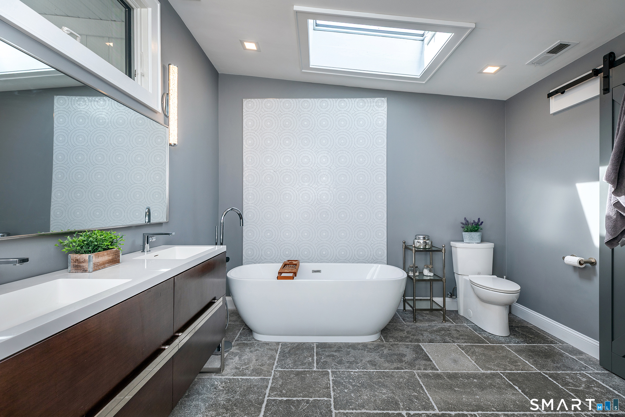 145 Pine Hill Road New Fairfield, CT 06812 - Photo 23 of 35 a spacious bathroom with a bathtub sink and toilet