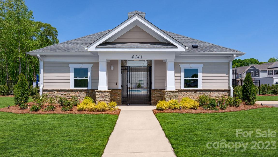 7903 Iron Road Sherrills Ford, NC 28673 - Photo 33 of 41 a front view of a house with garden