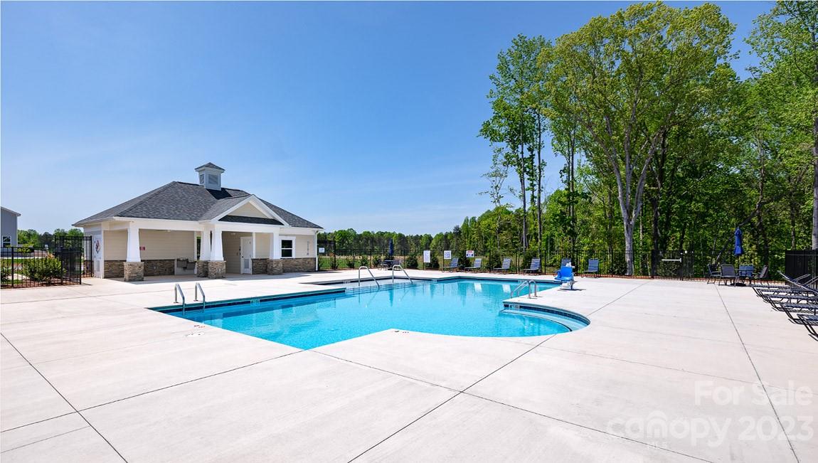 7903 Iron Road Sherrills Ford, NC 28673 - Photo 40 of 41 a front view of a house with swimming pool