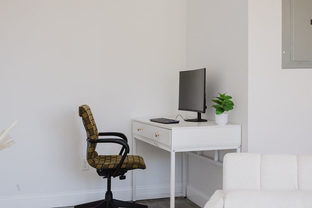 92-94 George Street, Unit 203 Boston, MA 02119 - Photo 29 of 35 a living room with furniture and a potted plant