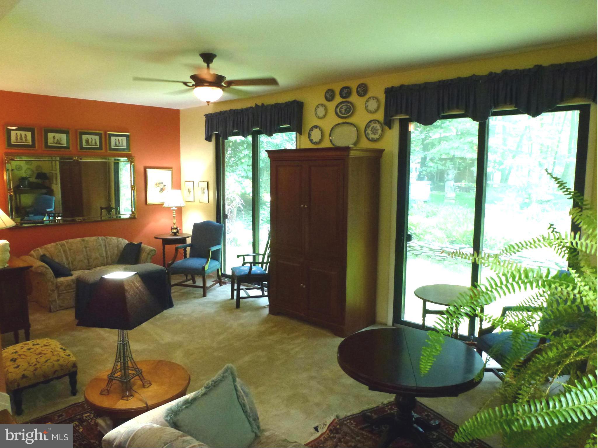 12132 Quorn Lane Reston, VA 20191 - Photo 12 of 30 Family Room w/ High Efficiency Sliding Doors.