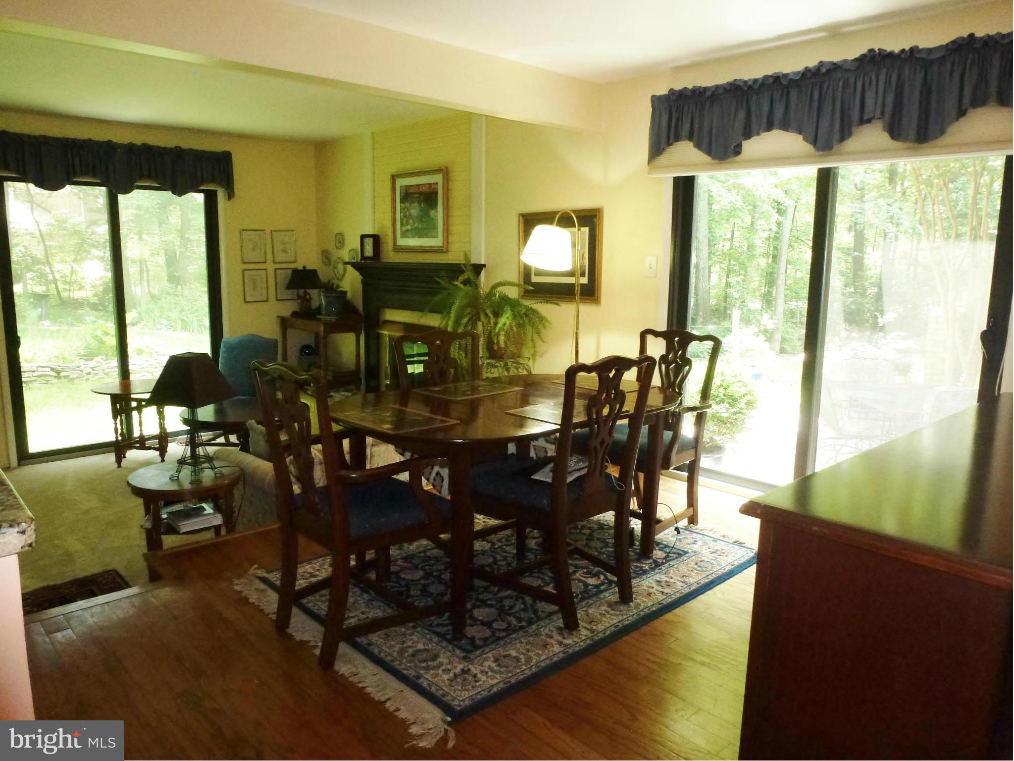 12132 Quorn Lane Reston, VA 20191 - Photo 14 of 30 Dining Room w/ High Efficiency Sliding Doors.
