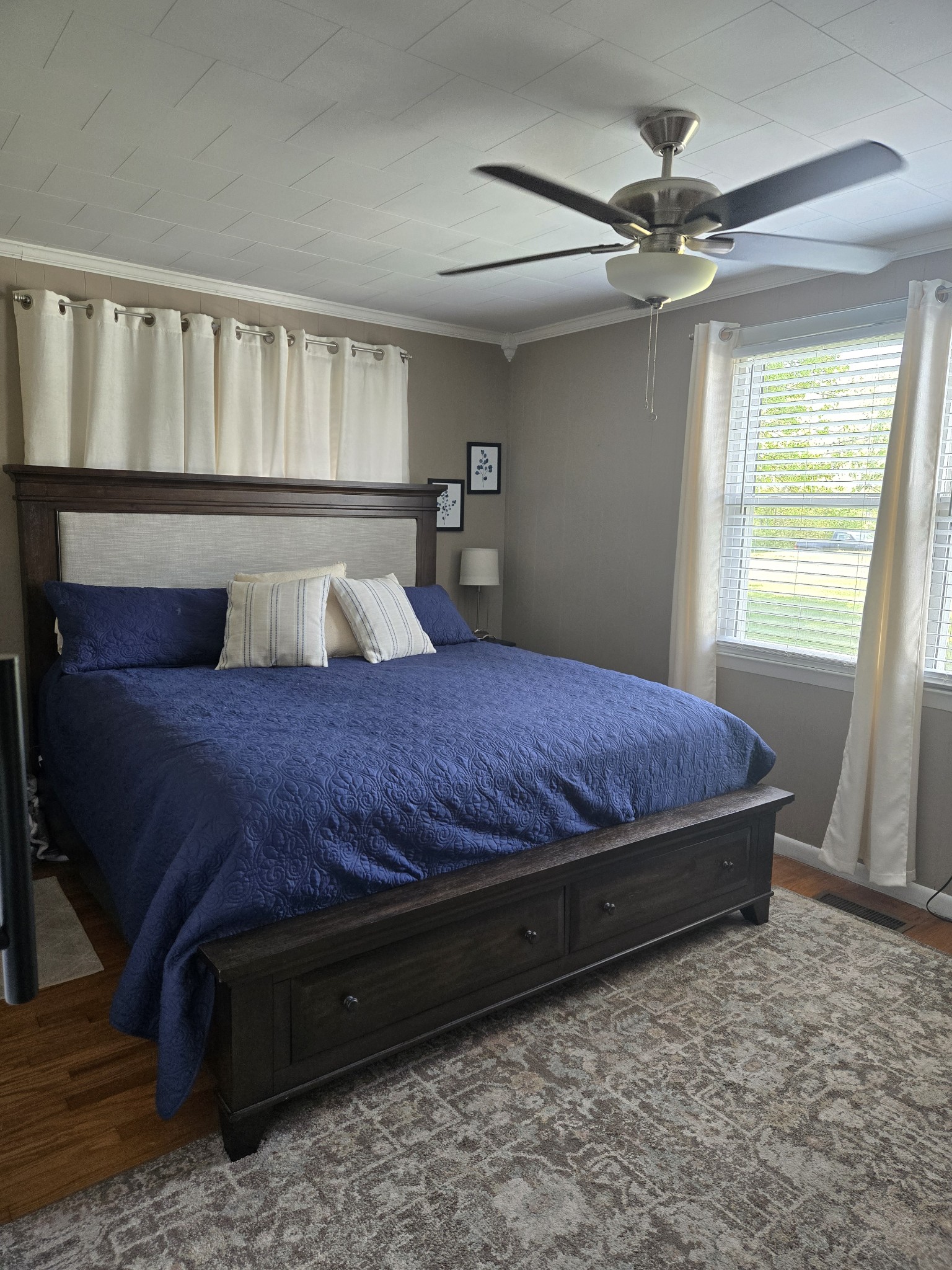 1605 New Dry Hollow Road Vanleer, TN 37181 - Photo 23 of 40 a bedroom with a bed and window