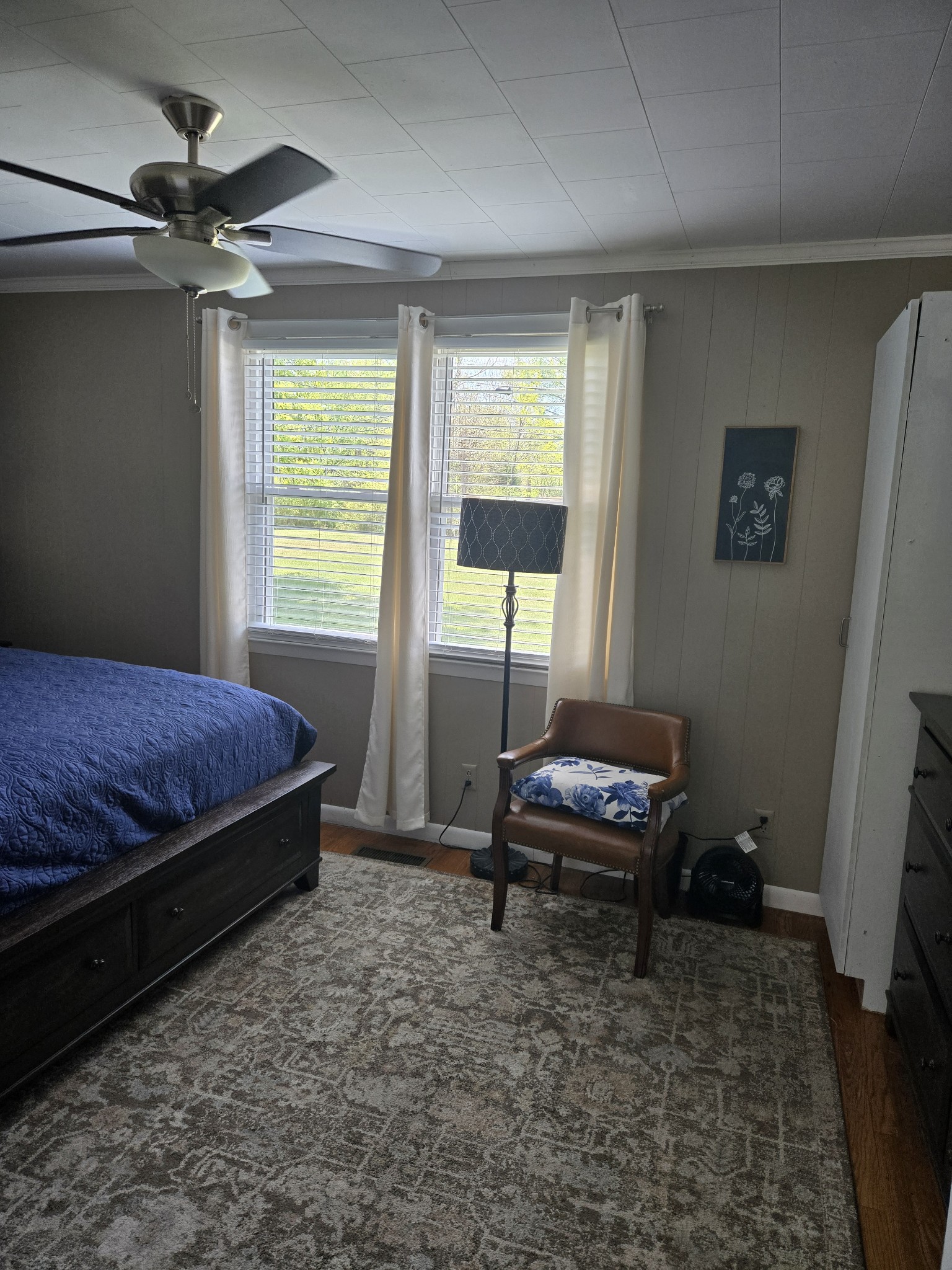 1605 New Dry Hollow Road Vanleer, TN 37181 - Photo 24 of 40 a bedroom with a bed and a window