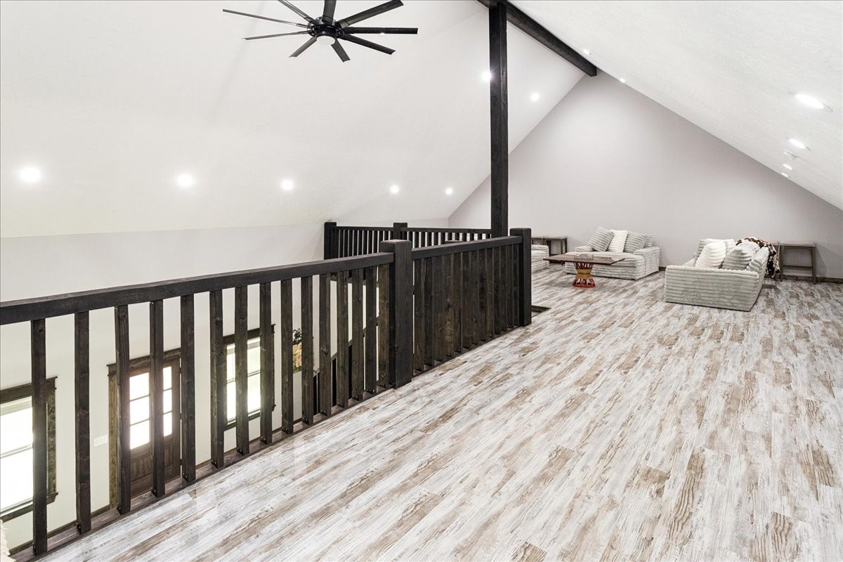 2032 Pahal Road Huntington, TX 75949 - Photo 31 of 45 a very nice looking room with a large window and a ceiling fan