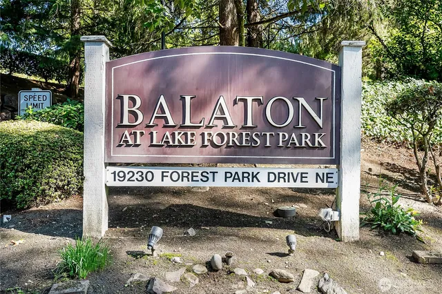 a street sign on a pole on a street