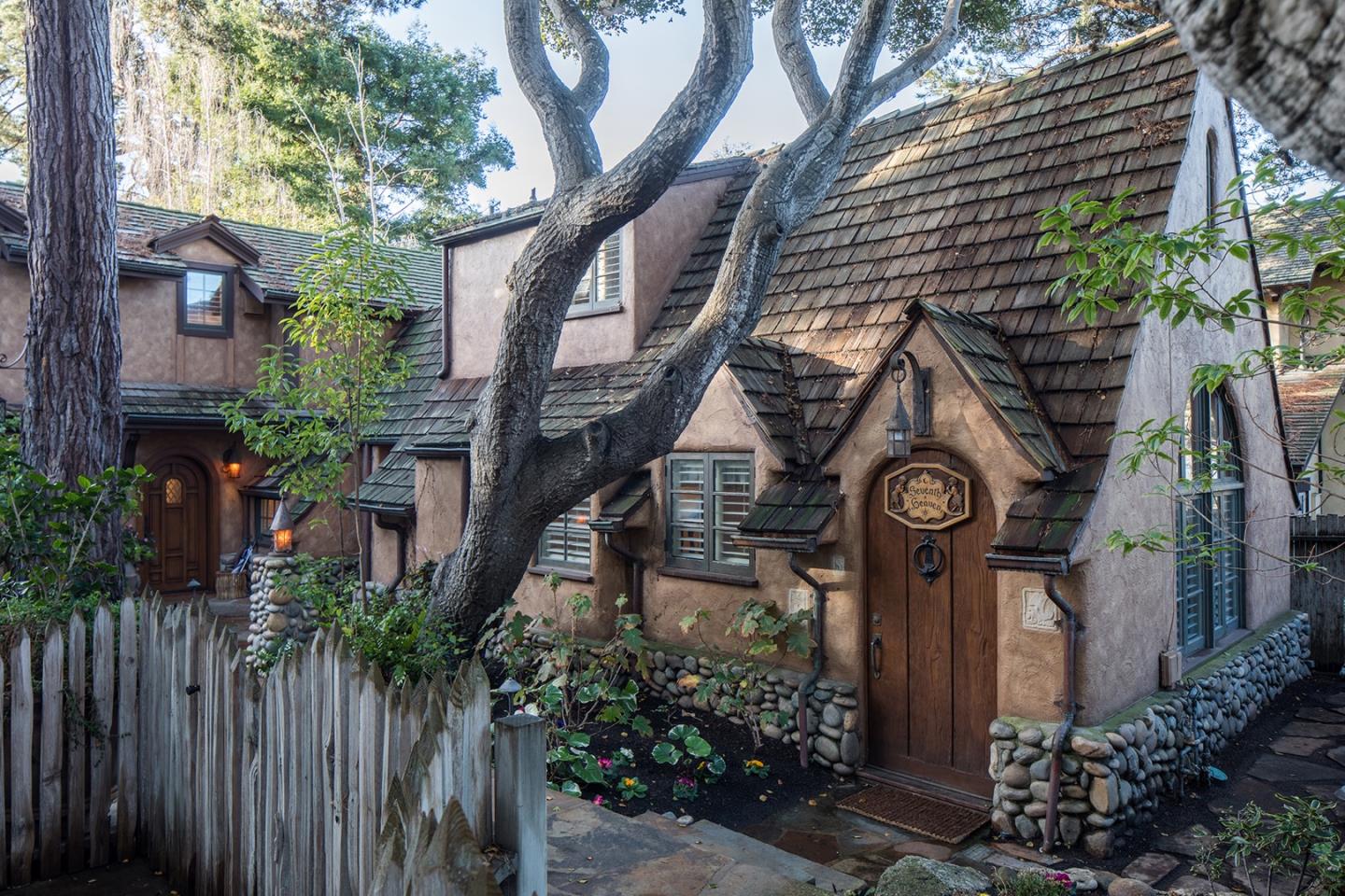0 Seventh Ave 2 Carmel, CA 93923 - Photo 4 of 23 a view of a house with brick walls and plants