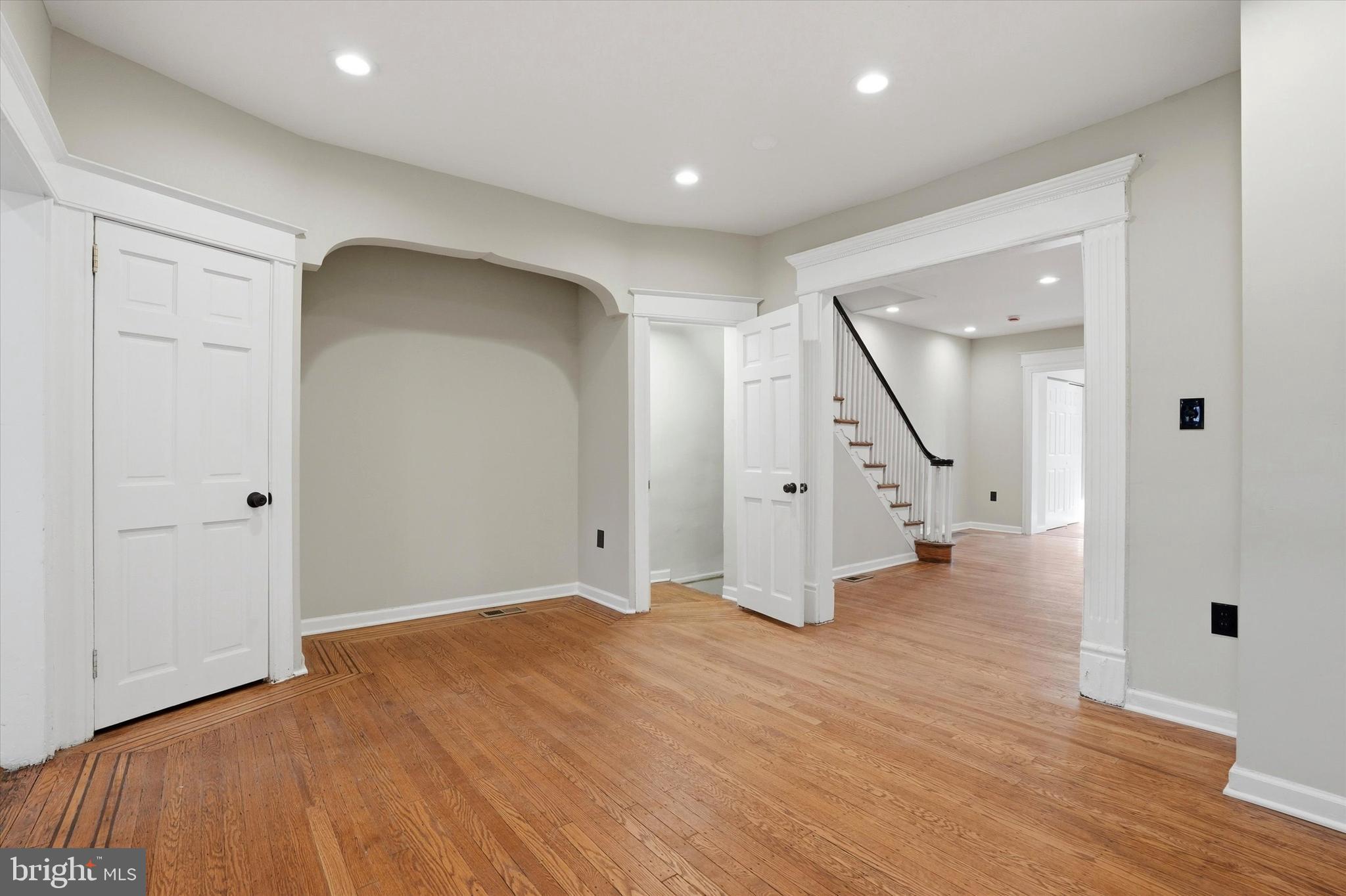 6258 Magnolia Street Philadelphia, PA 19144 - Photo 9 of 25 a view of a big room with wooden floor and windows