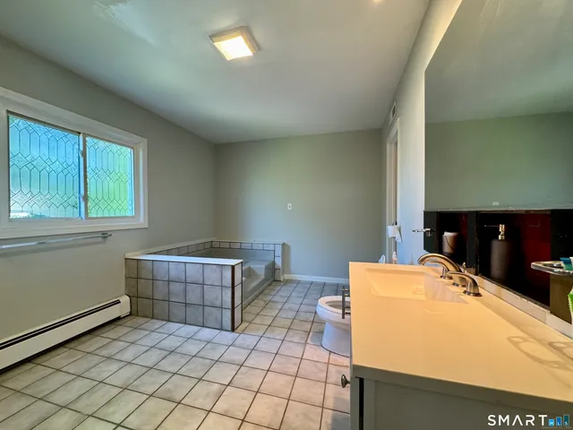 a room with storage and utility