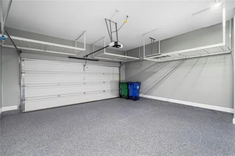 a view of a room with an empty space