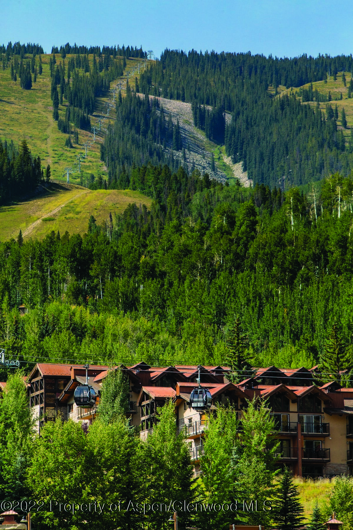 400 Wood Road, Unit 2310 Snowmass Village, CO 81615 - Photo 17 of 18 a view of a lake with houses