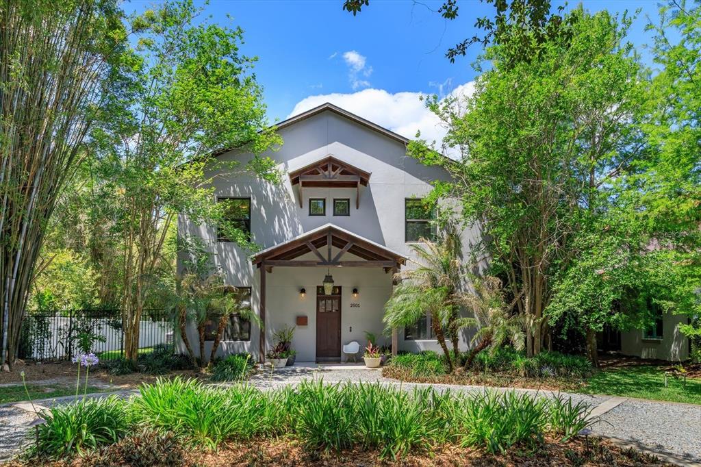 2501 Winter Park Road Winter Park, FL 32789 - Photo 60 of 63 a front view of a house with garden