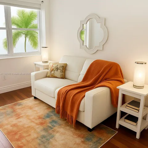 a bedroom with bed and a window