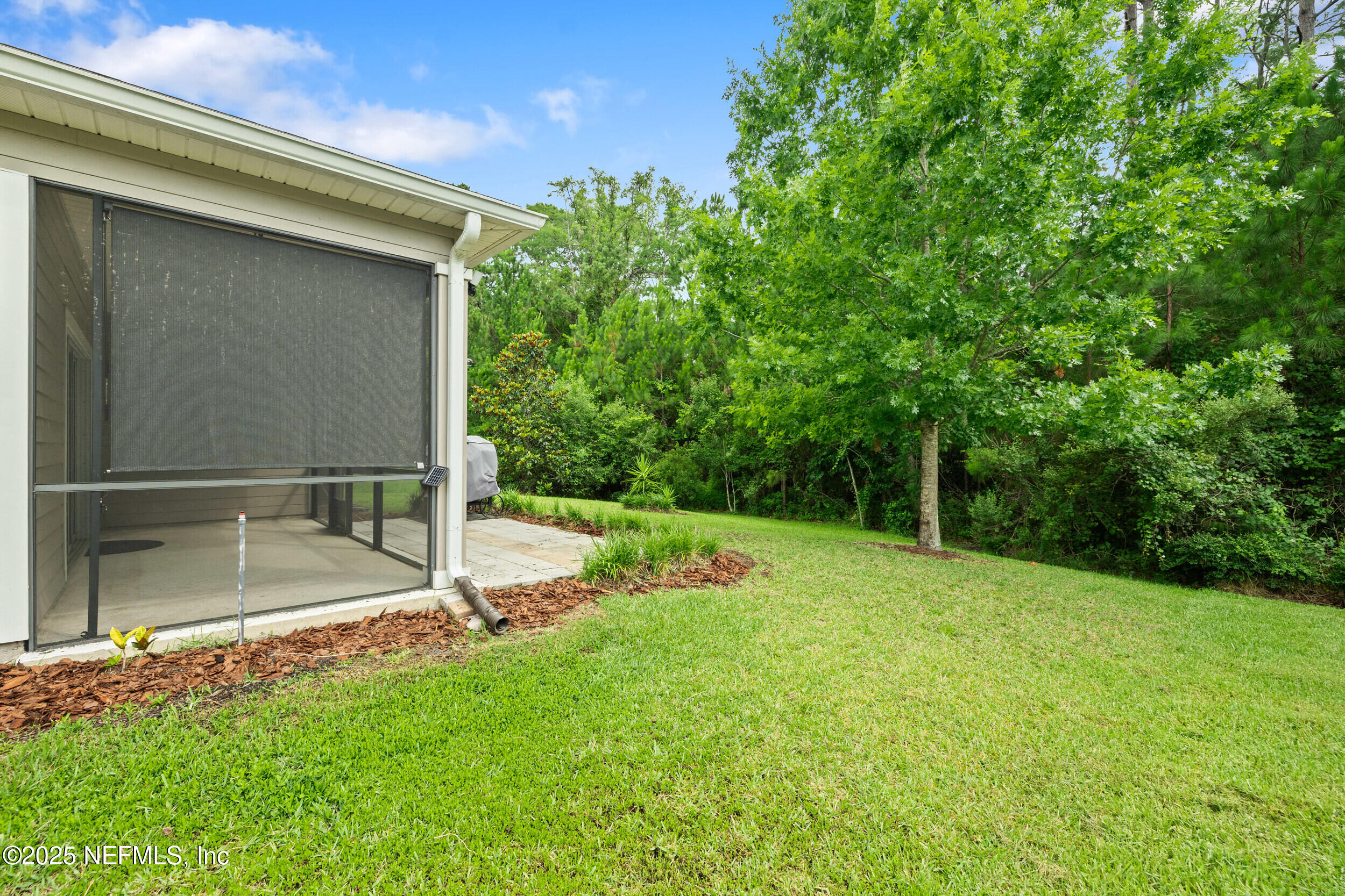 221 St Kitts Loop St. Augustine, FL 32092 - Photo 26 of 44 a view of backyard with green space