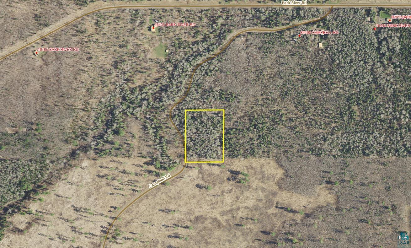 Lot 2 Campbell Road Herbster, WI 54844 - Photo 4 of 11 Aerial Map