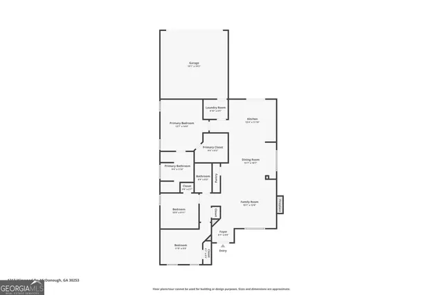 $2,170 | 1213 Winwood Drive, McDonough, GA 30253